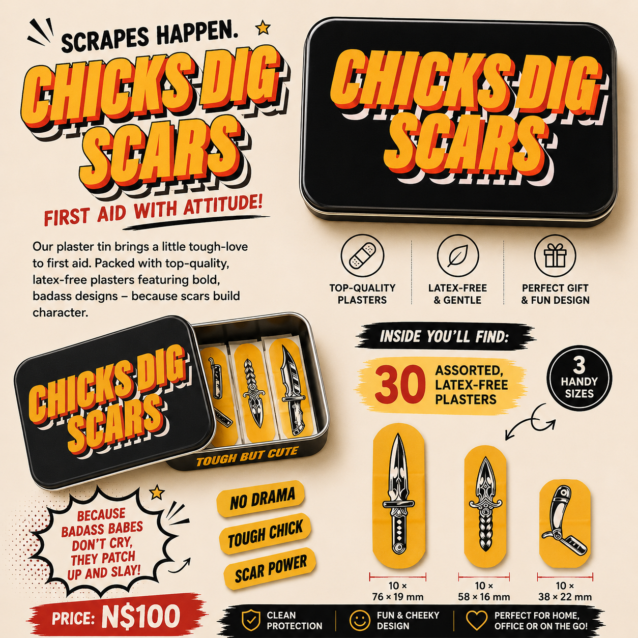 Manel | Plasters - Chicks dig Scars - Image 2
