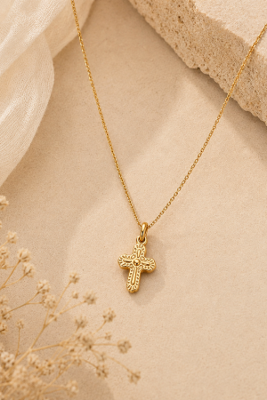 Manel | SS Necklace - Vintage Gold