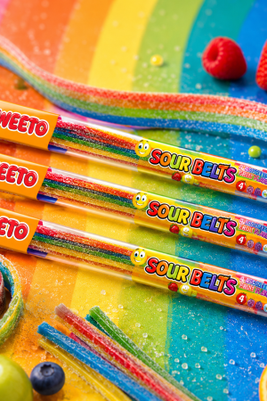 Manel | Gummies - Sour Belts XLong (15g)