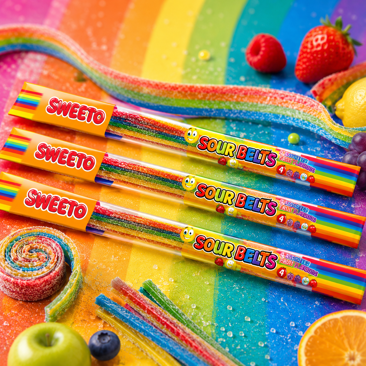 Manel | Gummies - Sour Belts XLong (15g)