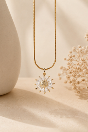 Manel | SS Necklace - Sunflower