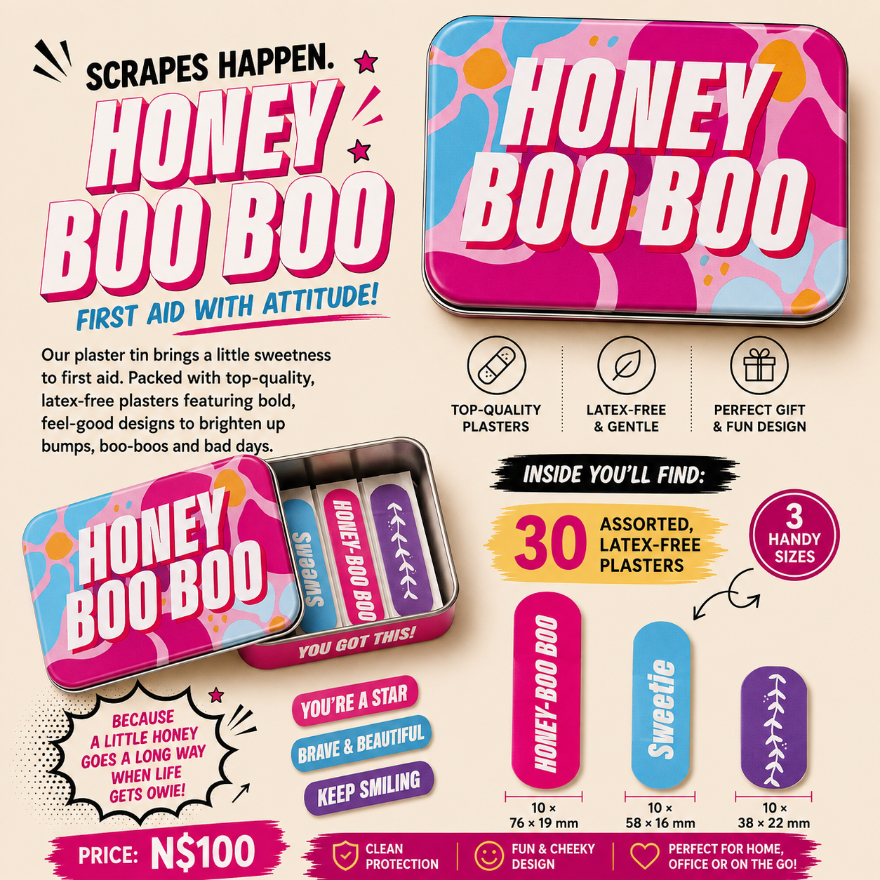 Manel | Plasters - Honey Boo Boo - Image 2