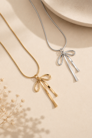 Manel | SS Necklace - Bows