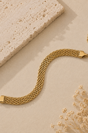 Manel | SS Bracelet - Braided