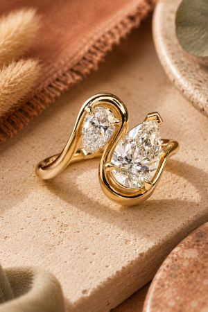 Manel | SS Ring - Twisted Stone