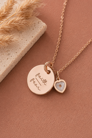 Manel | SS Necklace - Faith over Fear